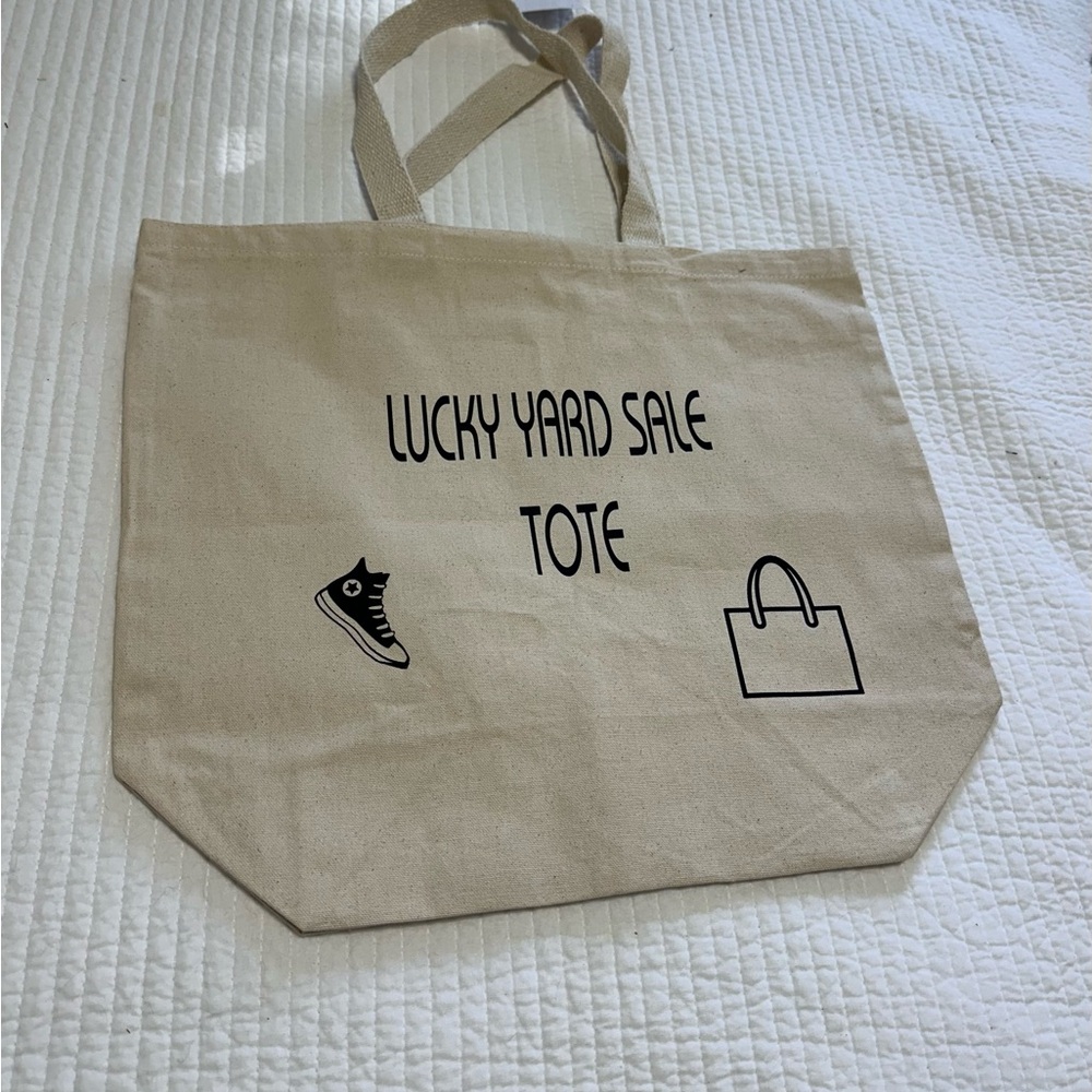 Lucky Yard Sale Tote Bag